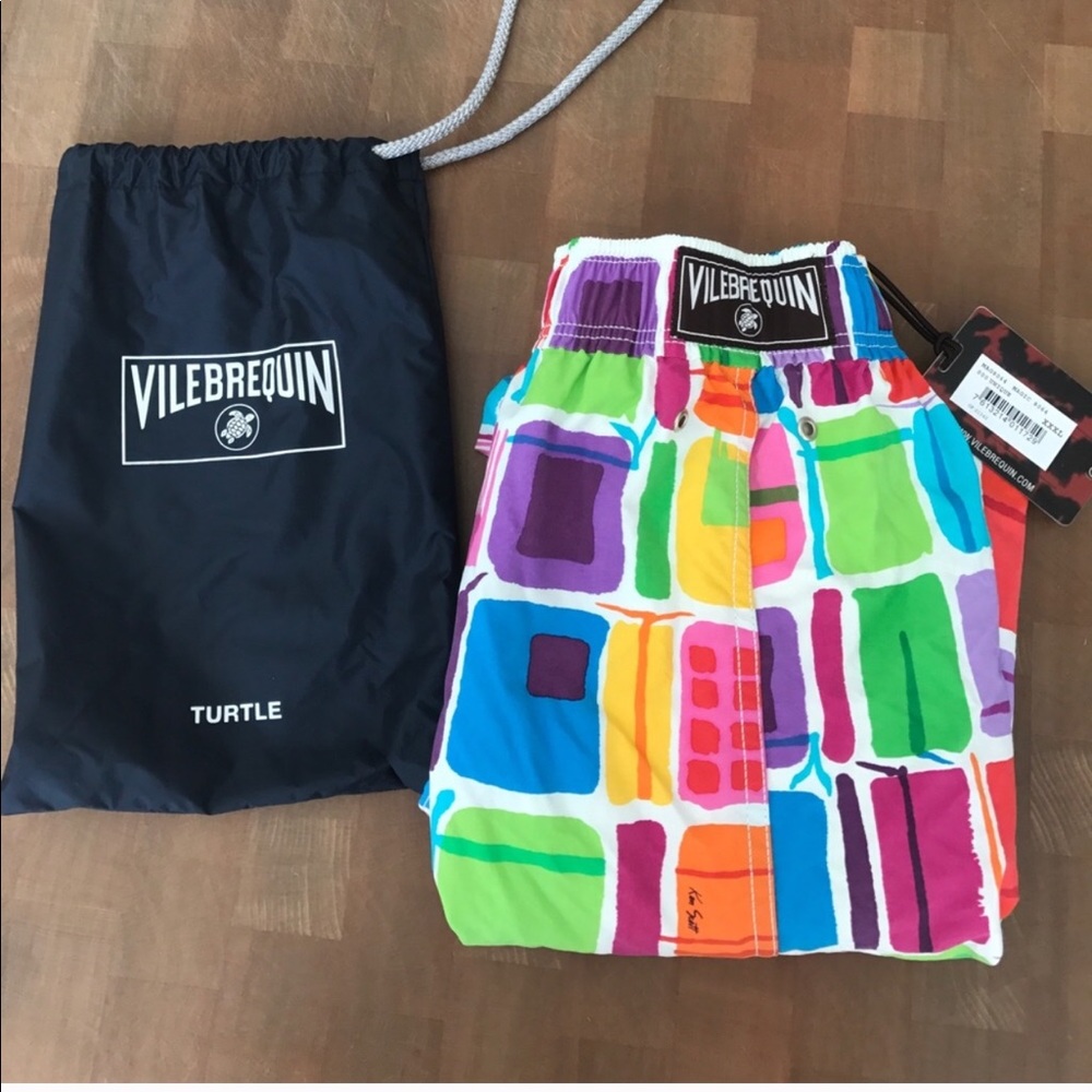 BNWT!!  VILEBREQUIN MENS SWIM TRUNKS 3XL